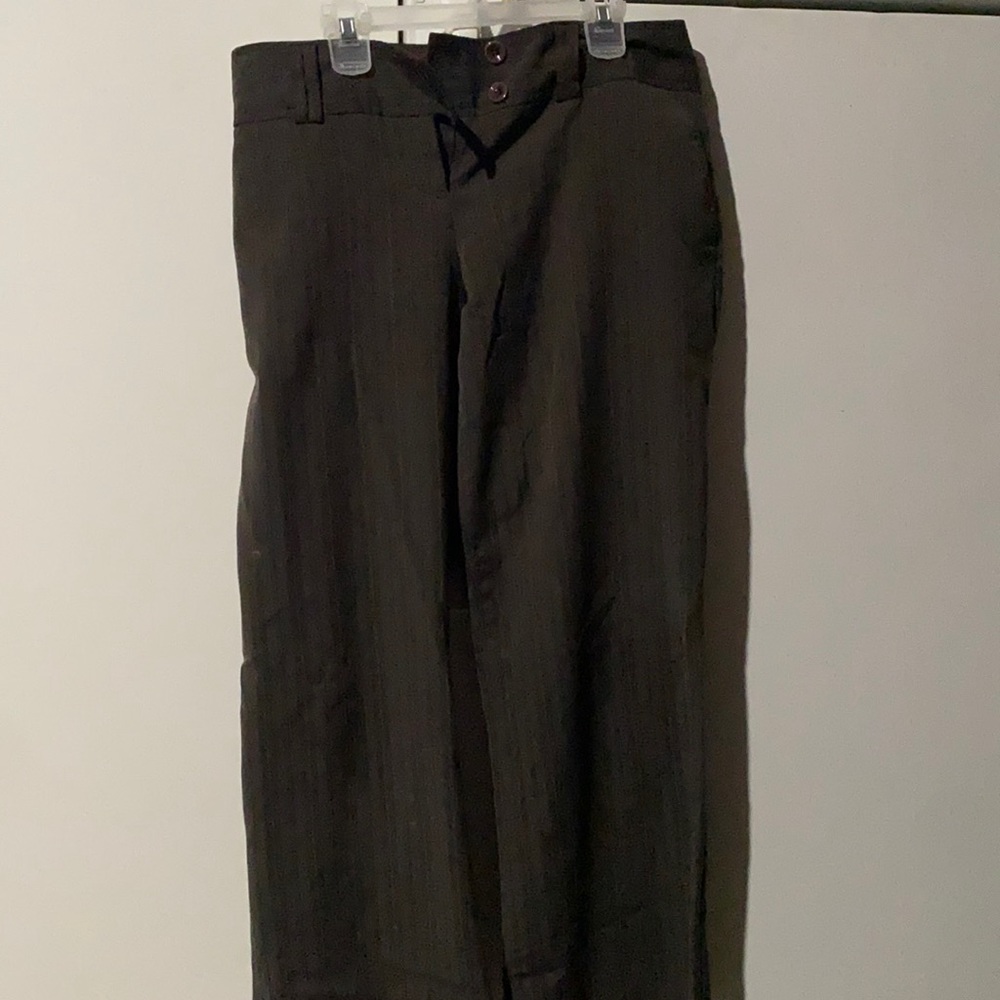 Tracy Evans Limited Size 11 Pinstriped Cuffed Dress Pants